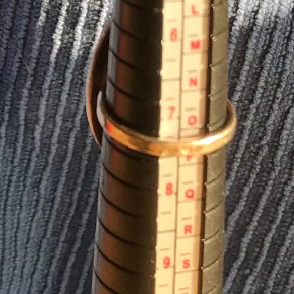 Large amber in silver ring 7.5 - Picture 3 of 5